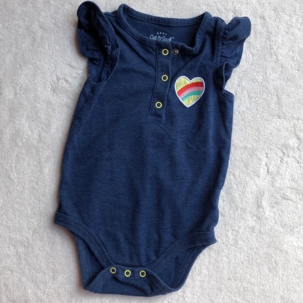 Cat & Jack 3 Piece Bundle baby girl 3-6 Months